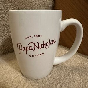 Papa Nicholas Coffee Mug white new!